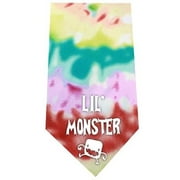 Lil Monster Screen Print Bandana Tie Dye
