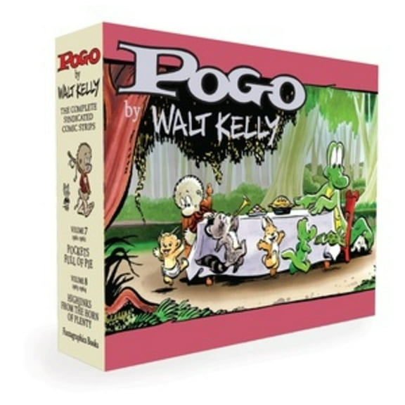 Walt Kelly's Pogo Pogo the Complete Syndicated Comic Strips Box Set: Vols. 7 & 8: Pockets Full of Pie & Hijinks from the Horn of P, Book 0, (Hardcover)