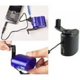 thumbnail image 4 of LNGOOR  Mini Hand-Crank USB Radio Flashlight Cell Phone Charger Portable Manual Emergency Power Generator Charger for Travel Outdoor, 4 of 6