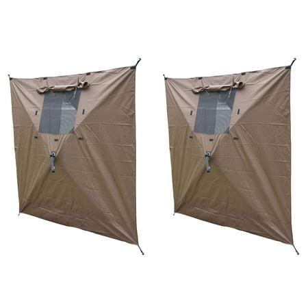 Screen house hot sale with rain panels