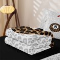 thumbnail image 5 of Erosebridal 8 Ball Zipper Full Size Comforter Sets 4-Piece, Red Leopard Front, Black Reversible, 5 of 7