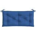thumbnail image 2 of vidaXL Garden Bench Cushion Blue 100x50x7cm Oxford Fabric, 2 of 4