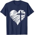 thumbnail image 4 of Pntutb Hauts pour Femmes Liquidation Mode pour Femmes Hauts à Imprimé Manches Courtes Blouse Ample Col Rond T-Shirt Hauts, 4 of 4