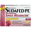McNeil Sudafed PE Sinus Headache, 24 ea