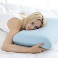 thumbnail image 2 of EGOHOME Memory Foam Pillow, Cooling Gel Bed Pillow, Queen, Blue, 2 of 6