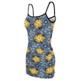 thumbnail image 5 of Ladies Elegant Sling Sleeveless Sexy Dress flowers, 5 of 6