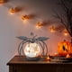 thumbnail image 4 of Adornos de metal y hierro, copas de vidrio dorado para velas de Halloween, 4 of 5