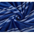 thumbnail image 4 of CHAPS PRINTED STRIPE PLUSH BLANKET, 90 X 90, 4 of 5