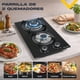 thumbnail image 2 of Parrilla a Gas Cristal Templado 2 Quemadores Gutstark Home Empotrable Hogar, 2 of 8