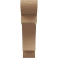 thumbnail image 2 of 5"W x 20"D x 20"H Thin New Brighton Rough Cedar Woodgrain TimberThane Corbel, Primed Tan, 2 of 6