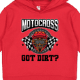 thumbnail image 3 of Inktastic Motocross Dirt Biking Got Dirt Toddler Hoodie, 3 of 4