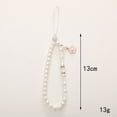 thumbnail image 4 of Cadena de perlas para teléfono móvil, colgante para teléfono móvil, funda para teléfono móvil, colgante con cuentas, cadena anticaídas para mujer, 4 of 6