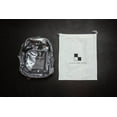 thumbnail image 2 of Heavy Duty Clear Backpack with Mesh Organizer, Clear Bookbag (Large, Gray), 2 of 11