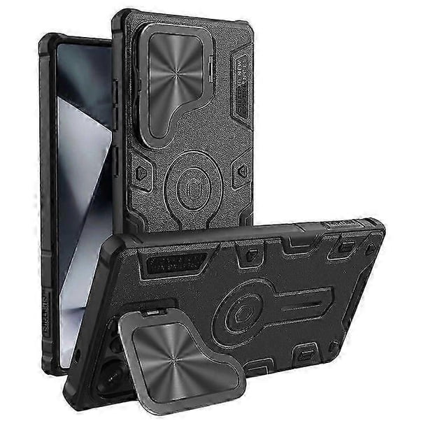 Camshield Armor Prop Case for Samsung Galaxy S25 Ultra Camera Lid PC + TPU Cover Compatible with MagSafe