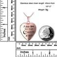 thumbnail image 2 of YOUFENG Floating Living Memory Locket Pendant Necklace Family Tree of Life Birthstone Necklaces, 2 of 7