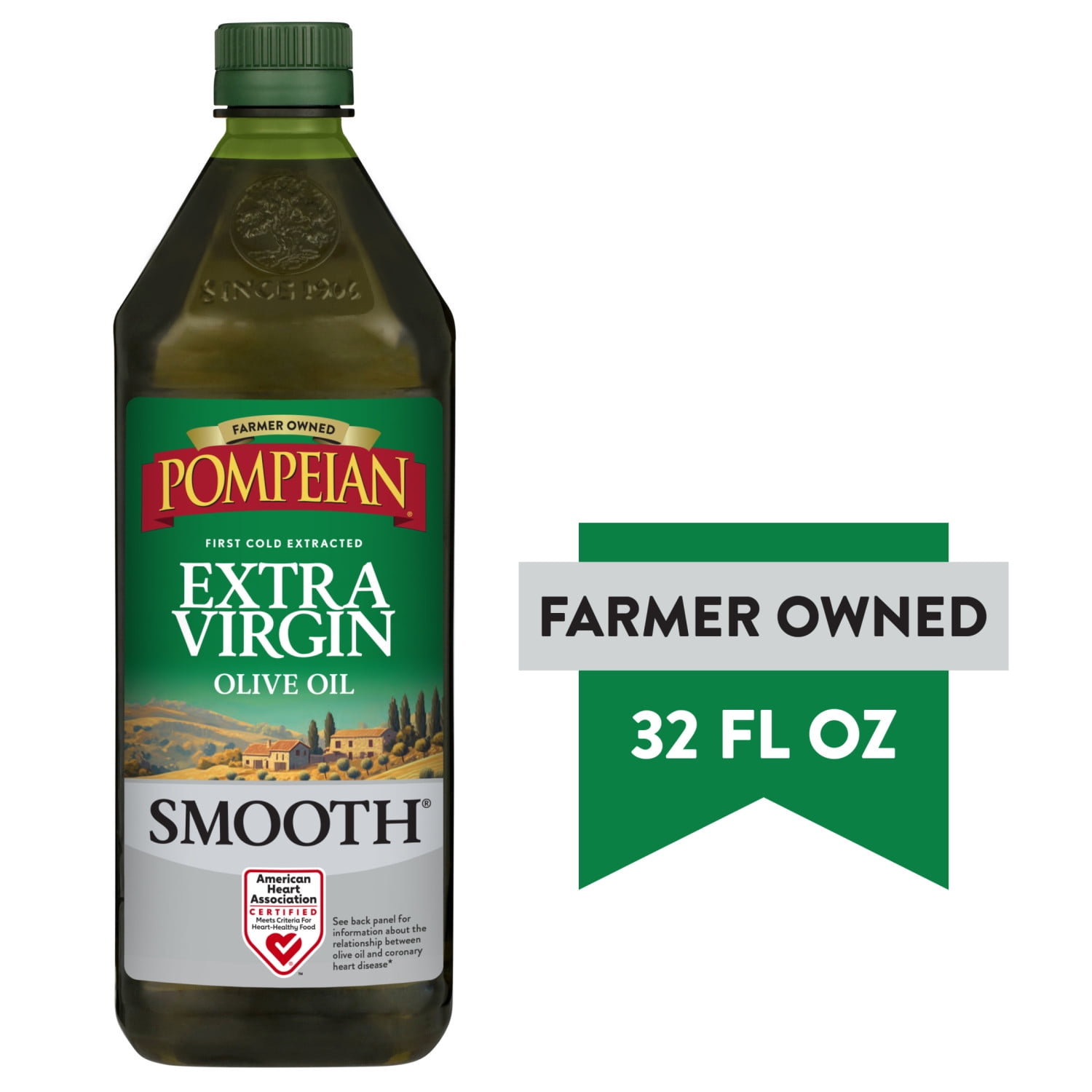 Pompeian Smooth Extra Virgin Olive Oil - 32 fl oz