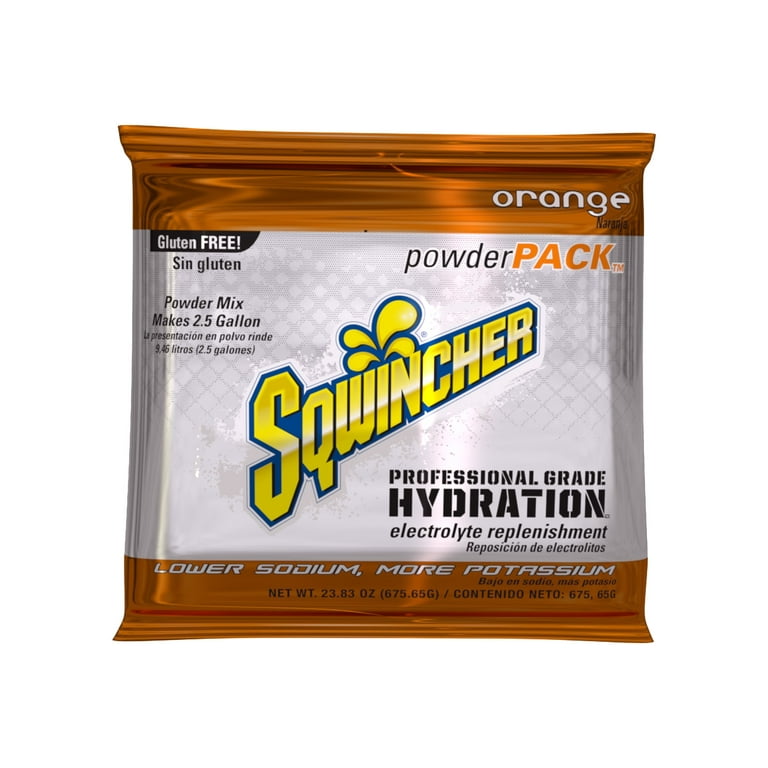 Sqwincher 23.83 Ounce Powder Pack Instant Powder Concentrate