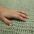 thumbnail image 6 of Mohawk Home Homespun Plush Fade/Stain Resistant Non-Slip Machine Washable Bath Rug, Oregano, 2' 3" x 3' 9", 6 of 6