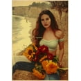 thumbnail image 1 of Singer Lana Del Rey Vintage Posters Born To Die Retro Kraft Paper Sticker DIY Room Bar Cafe Decor Gift Print Art Wall Paintings, 1 of 6