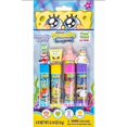 thumbnail image 1 of Nickelodeon's Spongebob Squarepants 4pk Lip Balm with Rubber Topper for Kids, 1 of 5