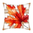 thumbnail image 2 of kladzum Fall Pumpkin Pillow Covers Flower Pumpkins Throw Pillow Covers 17.71x17.71in Pillowcase Night Scenery Pumpkin Pillowcase for Thanksgiving Fall Decorative Pillows for Couch Sofa, 2 of 6