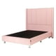 thumbnail image 3 of Box Base Cama Queen Size + Cabecera Nizza Rosa Dicasa  Pink, 3 of 8