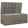 thumbnail image 3 of Outdoor Storage Box with Gas Lift, 71 Inch Rectangular, Gray Rattan, 3 of 6