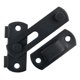 thumbnail image 3 of Pestillos de puerta de acero inoxidable negro mate, pestillo abatible, pestillo de seguridad para puerta, cerradura, 3 of 7