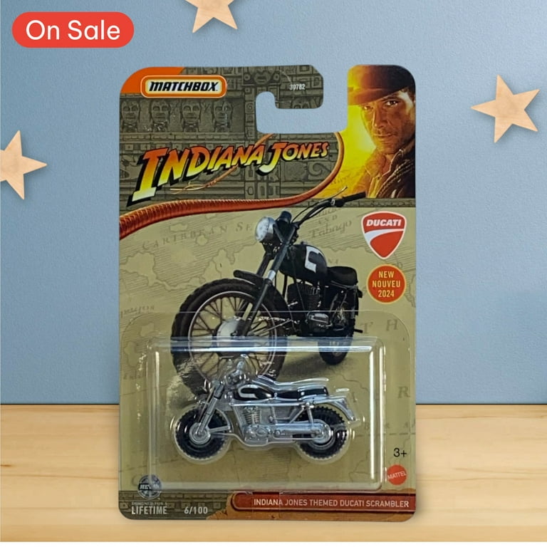 Matchbox Indiana Jones Ducati Scrambler Diecast Vehicle - Walmart.com