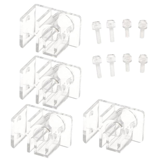 Soporte Abrazadera Para Persianas Sin Taladrar: 2-20 Unidades, Fijación Para Puertas Y Ventanas