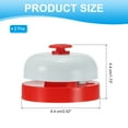 thumbnail image 2 of Desk Call Bell 2.5" Diameter, Dinner Desk Front Bell, Red/White 2Pcs, 2 of 7