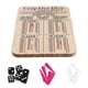 thumbnail image 1 of Wooden Crap Out Dice Score Board Classic Family Game M, 1 of 5