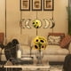 thumbnail image 3 of Decoración natural escandinava, espejo de fase lunar de cristal, diseño de interiores, espejo de fase lunar de madera, decoración de pared bohemia para habitación (negro) Ormromra LN-2421, 3 of 6