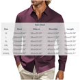 thumbnail image 3 of Men's Dress Shirts Long Sleeve Business Casual Button Down Shirts Regular Fit Formal Shirts, 3 of 5