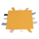 thumbnail image 5 of Mantas de seguridad con etiqueta para bebé, manta de seguridad de algodón transpirable suave y agradable para la piel, alivio de la ansiedad, color amarillo, 5 of 12
