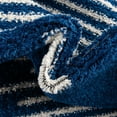 thumbnail image 4 of Unique Loom Kai Collection Area Rug - Warrior (2' x 3' Rectangle Navy Blue/Ivory), 4 of 7