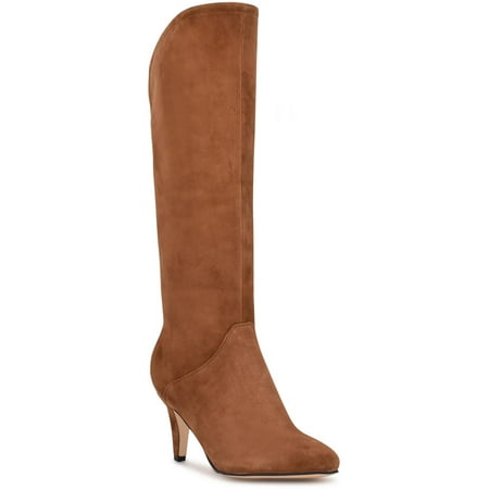 

Nine West Womens Buyah Suede Pull On Mid-Calf Boots