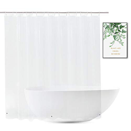 Extra Wide Shower Curtain Liner 108 X, Extra Wide Bathtub Shower Curtain
