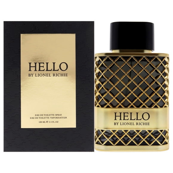 Hello by Lionel Richie pour Hommes - Vaporisateur EDT 3,4 oz