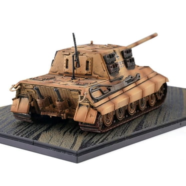 1:72 Scale Jagdtiger Tank Model Alloy Construction Collectible for Military Enthusiasts Toys