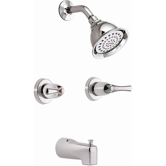 Moen 82402EP Thermostatic Tub and Shower, Chrome