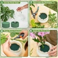 thumbnail image 3 of 24 PCS Round Floral Foam Blocks,Green Wet Foam Block,Dry Floral Foam,Wet Florist Block Flower Arrangement Supplies for Wedding Aisle Flowers,Arty Decoration,Party, 3 of 5