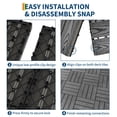 thumbnail image 5 of EuKer Interlocking Deck Tiles, 9-Pack Waterproof Wood-Grain Tiles for Indoor & Outdoor, Gray, 5 of 8