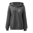thumbnail image 6 of Xudanell Hoodie Women Baggy Black Sweaters for Women Graphic Hoodies Long Sleeve Tops for Women Grey S, 6 of 6