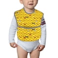 thumbnail image 6 of Zufioo Funny Ducks Print Toddler Adjustable Waterproof Bib, 11.6x15 Inch Feeding Bib Suitable for 6-24 Month Babies, 6 of 8