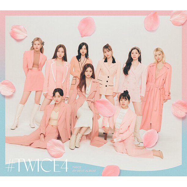 Twice Twice4 Version B Incl Dvd Sticker Trading Card Cd Walmart Com