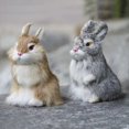 thumbnail image 4 of Modelo Realista de Piel Sintética de Conejo, Figura de Animal Realista para Decoración del Hogar, Regalos y Manualidades, Piel de Conejo Gris Suave Al Tacto., 4 of 5