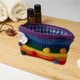 thumbnail image 4 of Cartera bonita hecha a mano con , monedero de punto con bonito para mujer, bolso de maquillaje con tarjetero, monedero con cremallera Jinwen monedero de punto, 4 of 8