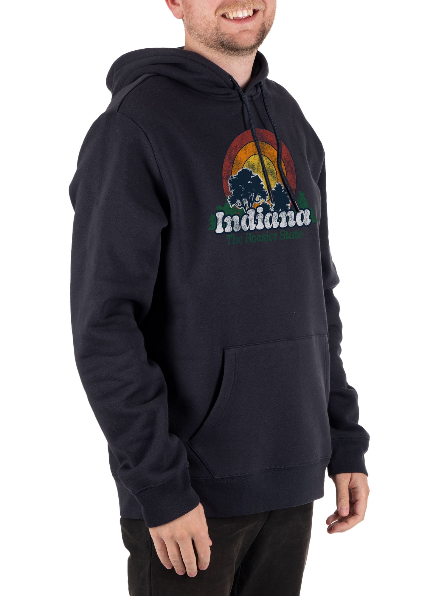 Unisex Custom State Indiana Hoodie Pullover Sweatshirt from Home Free, Sizes S-2XL