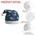 thumbnail image 4 of Salouo Funny Sharks for Adult Christmas Hat Xmas Holiday Hat Santa Hat for Women & Men Festive Headwear Accessories Fit for Christmas/ New Year/Holiday/Party,1PC, 4 of 6